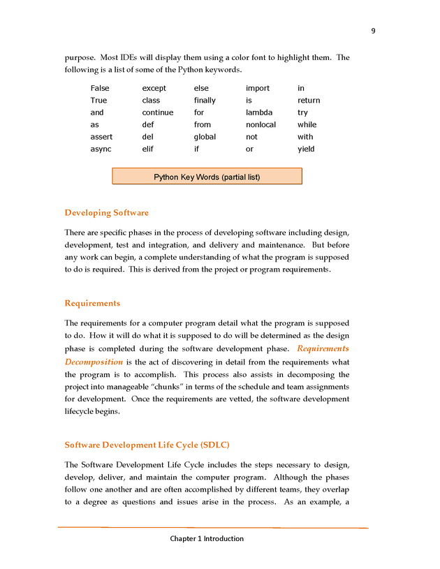 Introduction to Python Programming: Starting Out with IDLE - Introduction 9
